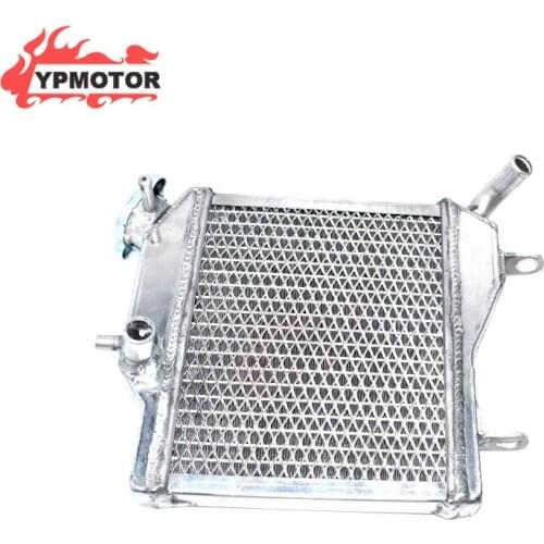 TZR 125 Motorcycle Aluminum Water Tank Coolant Grill Radiator Engine Cooling For Yamaha TZR125 1987-1994