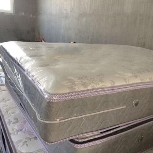 Mattress Protection Bag Reusable Mattress Bag Movable Waterproof Dust-proof Plastic Mattress Storage Bag Cover With Zipper