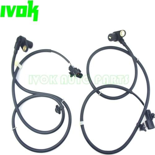 2X ABS Wheel Speed Sensors Front Left & Right for Mitsubishi Outlander 2003-2006 MR961237 MR961238