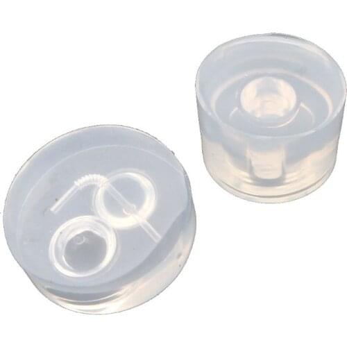 Handmade 3D Mini Glass Bottle Resin Mold Drink Bottle Straw Milk Cup Resin Casting Mold Epoxy Resin Jewelry Tools