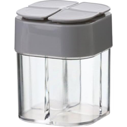 4 in 1 Multifuction Combination Seasoning Bottle Seasoning Box Outdoor Barbecue Kitchen Set Accessories 2021 New