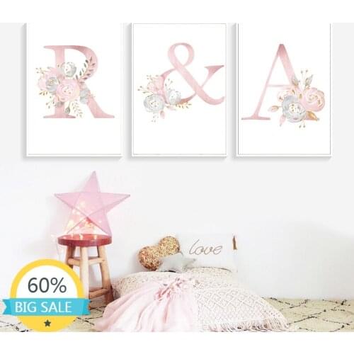 5D DIY Diamond Painting Custom Baby Personalized Girls Name Cross Stitch Kits Diamond Embroidery Full Mosaic Home Decor