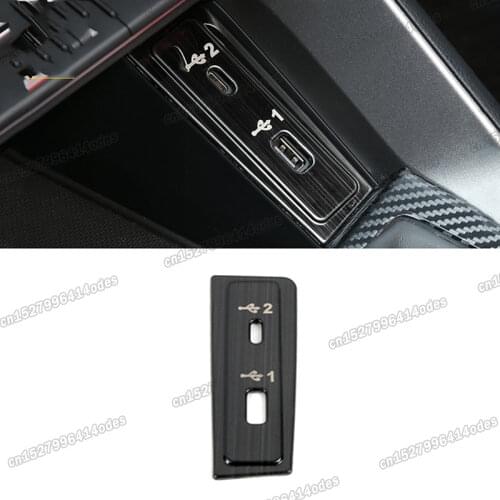 Lsrtw2017 Carbon Fiber Abs Car Central Control Decorations Gear Panel Window Control Trims for Audi TT TTS RS