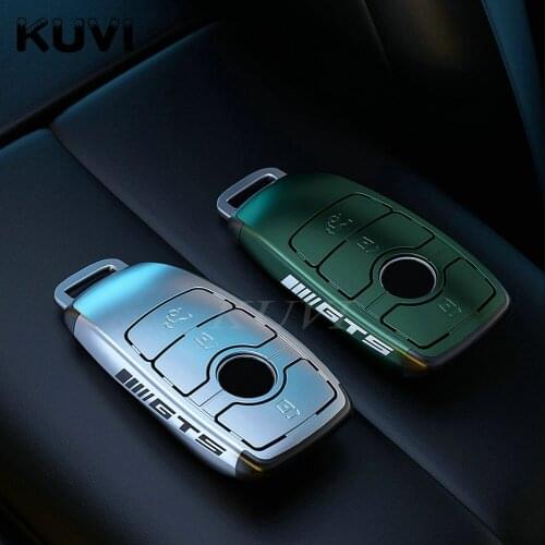 Hight PC Car Remote Key Cover Case Shell For Mercedes benz A C E S G GLS CLA Class W213 W177 W205 W222 X167 AMG Accessories