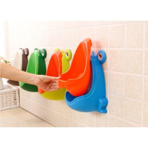 Frog Plastic Baby Boys Children Pee Potty Toilet Training Kids Urinal Bathroom