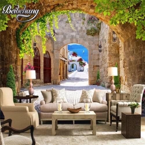 Beibehang Wallpapers European Arch Wallpaper Photo Wallpaper 3d Living Room Bedroom TV House Decorative wallpaper for walls 3 d