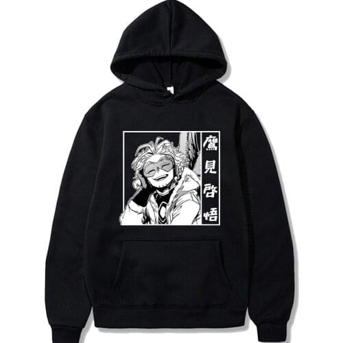 My Hero Academia Men Hoodie Boku No Hero Academia Anime Hawks Fashion Designer Streetwear Novelty Graphic Male Unisex