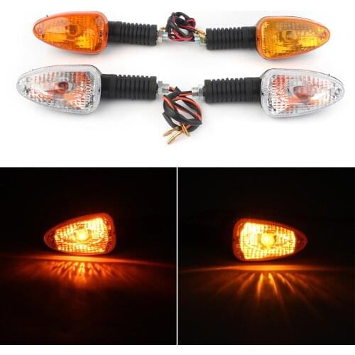 Motorcycle Turn Signal Light Clear Indicator Blinker For BMW R1200GS F800ST F650GS F800GS F800R F800S K1300R K1200S