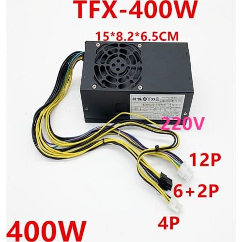 New PSU For Acer 12Pin 220V 400W Power Supply TFX-400W HK300-71PP GW-T200SPWC-TF GW-TFX200AHD