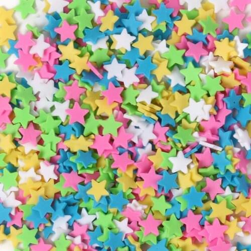 20g/pack Mixed Star Nail Art Resin Cake Heart UV Resin Epoxy Mold Filler For Diy Jewelry Making Tools