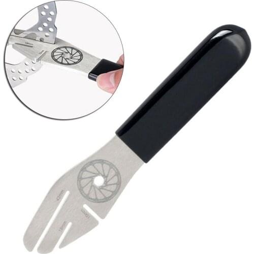 Bike Bicycle Wrench Disc Brake Rotor Alignment Truing Adjustment Repair Tool Portable Multitool Combination Ratchet Wrench Tools