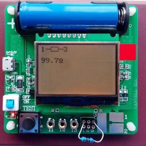 3.7V Version Of Inductance Coil Capacitor ESR Meter MG328 Multifunction Transistor Tester Transistor Tester