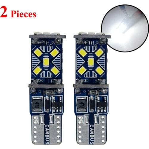 2PCS T10 W5W Super Bright LED Car Parking Lights For Lada Granta Xray Vesta For Kia Rio Solaris Creta For Golf Polo