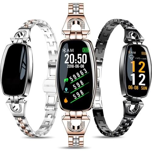 Women Smart Watch H8 Smart Bracelet Reloj Blood Pressure Heart Rate Monitor Fitness Tracker Sport Wristband For Android iOS Lady