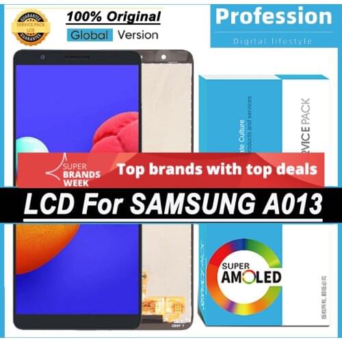 100% Original 5.7'' Display for SAMSUNG Galaxy A01 Core A013 A013F A013G A013M/DS Touch Screen Digitizer Assembly Repair Parts