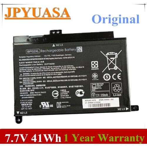 7XINbox 7.7V 41wh 5150mAh Laptop Battery BP02XL For HP Pavilion PC 15 15-AU 849909-850 (F9-21) 849569-421 HSTNN-LB7H BP02041XL