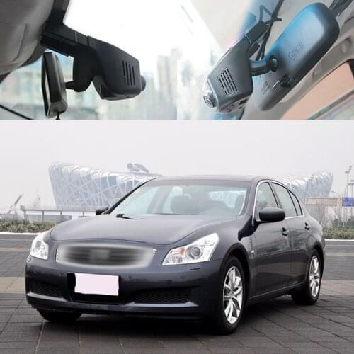 BigBigRoad For Infiniti G37 G25 APP Control Car Wifi Camera G-sensor Novatek 96658 Driving Video Recorder Dash cam