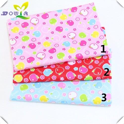 Baby cloth, pure cotton twill fabric and fruit printing fabric for childrens Nursery