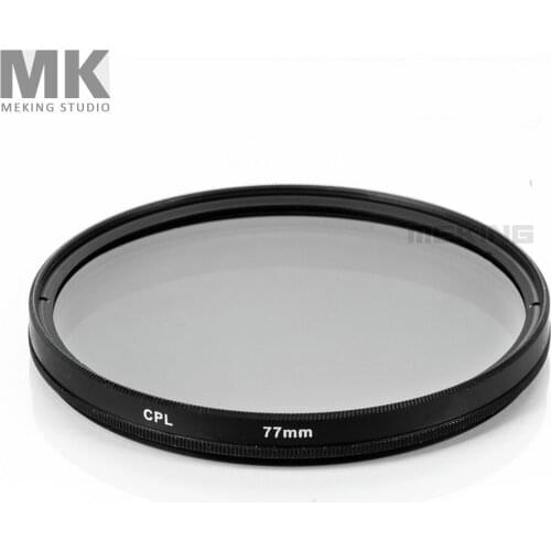 Meking Camera Lens Filter CPL Circular Polarizer DSLR Accessories for Nikon Canon Pentax Sony 52mm 58mm 62mm 67mm 72mm 77mm 82mm