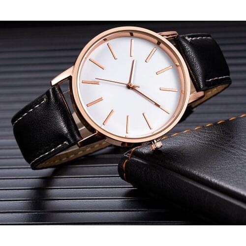 Fashion Quartz Women Watch Ladies Luxury Brand Watches Mens Automatic Casual Leather Clock Drop Shipping Reloj Mujer Hombre Uhr