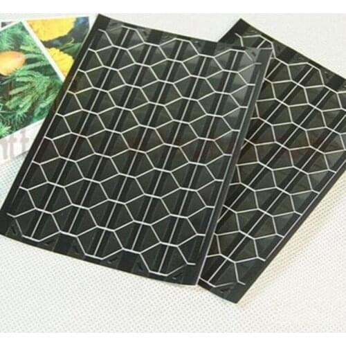 5sheets/lot Funny Vintage simple Black series Triangle DIY PVC Conner sticker set Students' Decoration diary label for Album