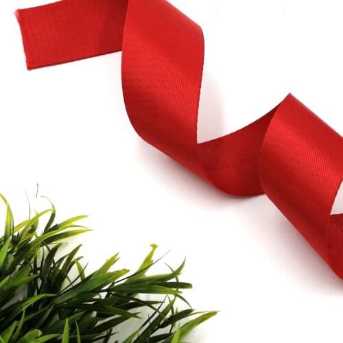 New 50mm 5M Red Strap Nylon Webbing Backpack Herringbone Pattern Knapsack Strapping Satin Ribbon Sewing Bag Belt Accessories