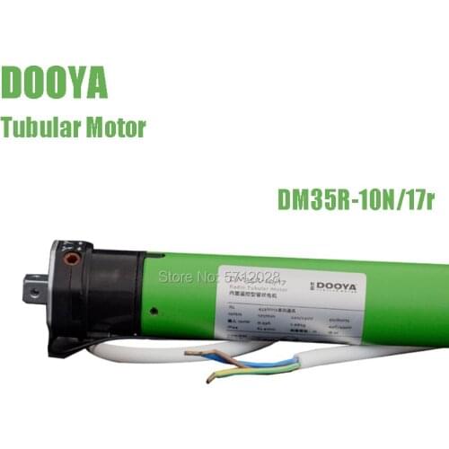 Dooya Smart Home DM35R-10N/17r Tubular Motor for Electric Roller Blinds Suitable for 50mm Tube 220V smart home system