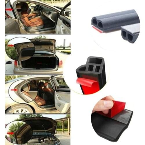 Automobile door Z type L type B column sealing strip sound insulation strip dust car accessories