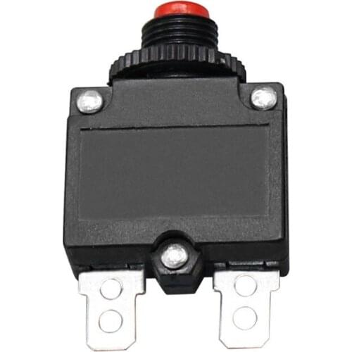 Overload protector 5A 10A 15A 20A Mini Size Thermal Overload Protector Switch for Water Pumps Motors Manual Reset Safety switch