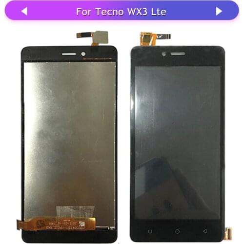 5pcs For Tecno WX3F LTE LCD Display Touch Screen Digitizer Complete Assembly Replacement