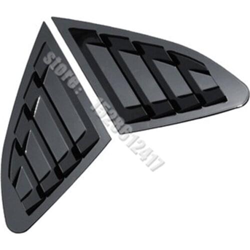 For Chevrolet Malibu XL 2016-2021 Triangular blinds decorative stickers behind car windows Car Styling