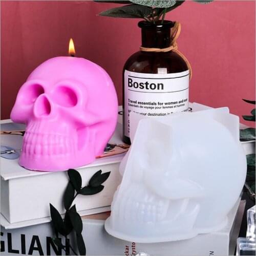 DIY Skull Epoxy Mold Hand Pendant Bag Chain Skull Silicone Mold Decoration Crafts Candle Jewelry Mold Making Tools