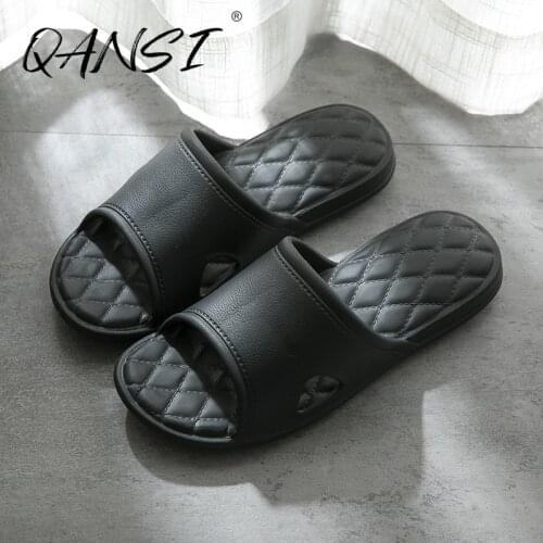 EVA Indoor Flat Non-slip Bath Couples Slippers Casual Comfortable Deodorant Men Slippers Summer Bathroom Shoes Men Summer 2021