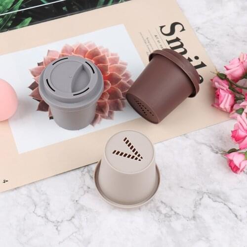 Hot Empty Coffee Cup Sponge Stand Storage Case Makeup Puff Holder Empty Cosmetic Dry Box Makeup Accessories