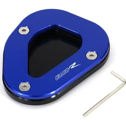 Motorcycle Kickstand Shoes Fit For BMW G310R 2017 2018 2019 2020 2021 Kickstand Side Stand Enlarger Extension Enlarger Pate Pad