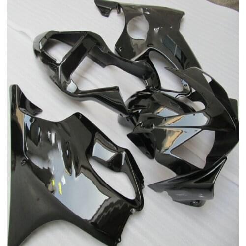 Dor-Cheap Fairings for honda CBR600 F4i 2003 2002 2001 ( White Repsol ) cbr 600F4i 01 02 03 Injection Gloss black Fairings set
