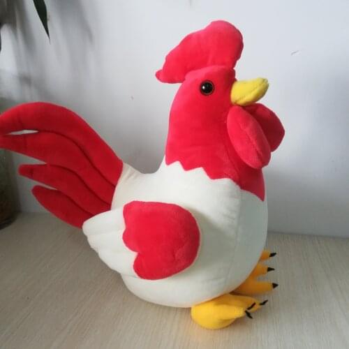 New toy lovely cock plush toy red chick soft doll about 30x32cm,birthday gift b2964