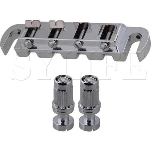 NEW Chrome Wraparound Bridge Tailpiece for 4 string Bass