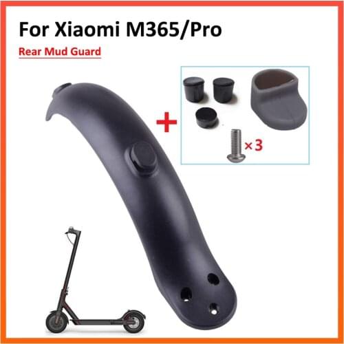 Scooter Rear Mudguard for XiaomiMijia M365 Pro Electric Scooter Fenders Hook Cover Rear Mudguard Screws Parts