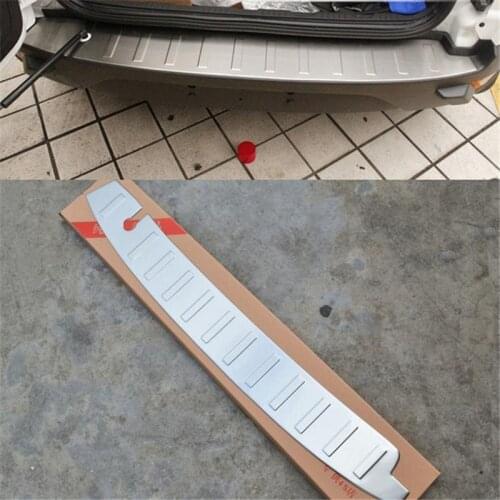 Car styling fit for Ford Ecosport 2013-2017 Car-covers 304 Stainless Steel Rear bumper Protector Sill