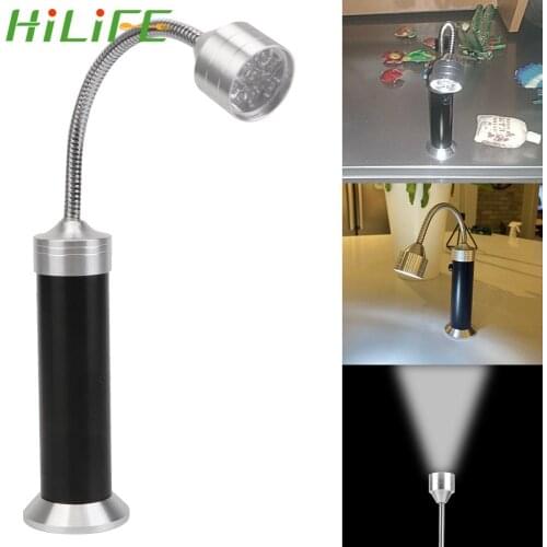Super-Bright 360 ° Adjustable BBQ Grill Light Outdoor lighting Soft Tube Lighting Lamp Magnetic Base 9 LED Flashlight 1 pcs