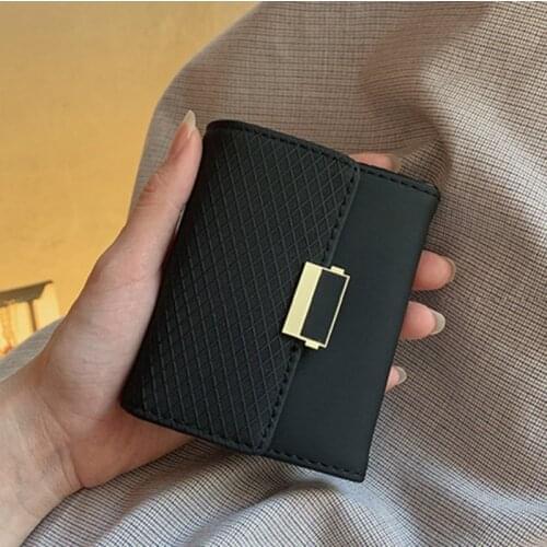 Mini Women Card Holder Multi Card Coin Purse Short Credit Card Case for Ladies Small Soft Leather Driver License Clip tarjetero