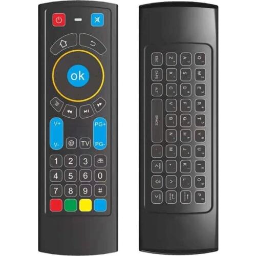 2021 CR3 Replacement Bluetooth Remote Control IR Learning MX3 Wireless Keyboard for Fire TV Stick Android TV Box