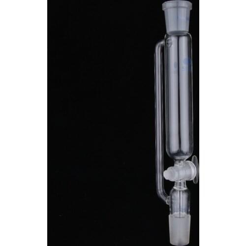 24/29 Glass Joint Size Dropping Funnel w/ Pressure Equalizing Tube Stopcock