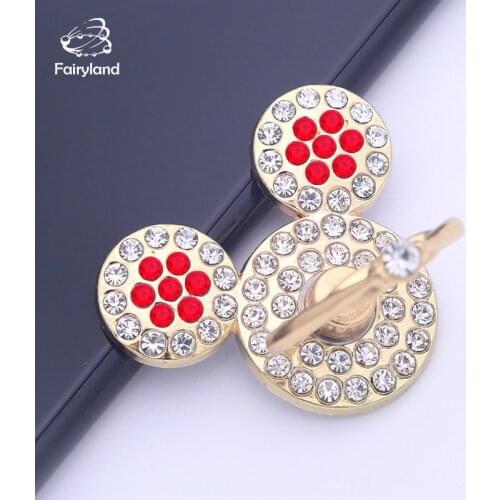 Diamond Phone Ring Bracket Mickey Minnie Cartoon Cellphone Ring Holder New Creative Drop-proof Desktop Stand Metal Phone Grip