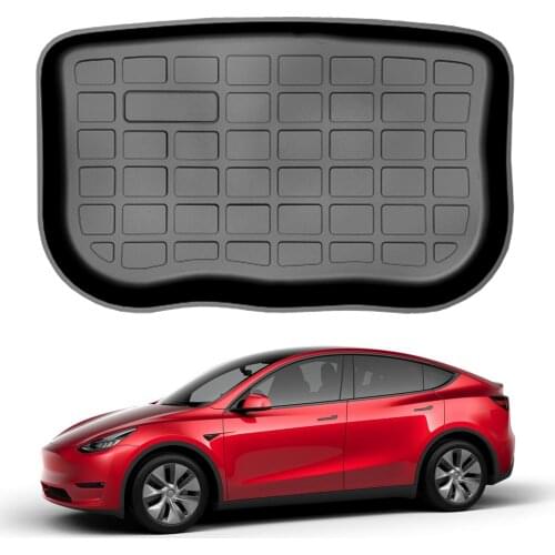 Car Rear Trunk Storage Mat Cargo Tray Trunk Waterproof All Weather Protective Pads Mat Replacement for Tesla Model Y