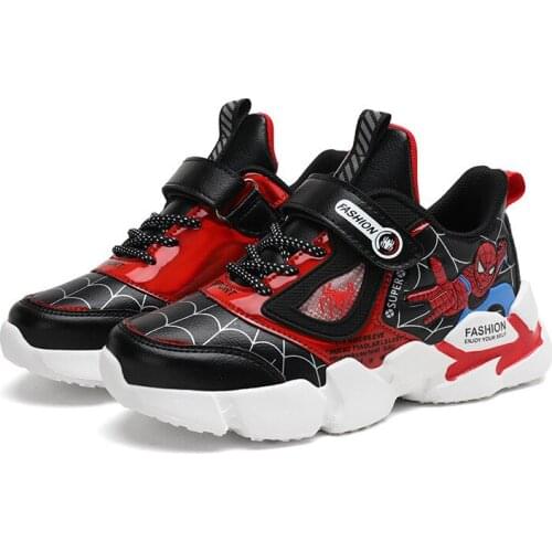 Kids Sneakers Spiderman summer Children Shoes For Boys Chaussure Enfant Soft Sports Running Basketball Casual sneaker