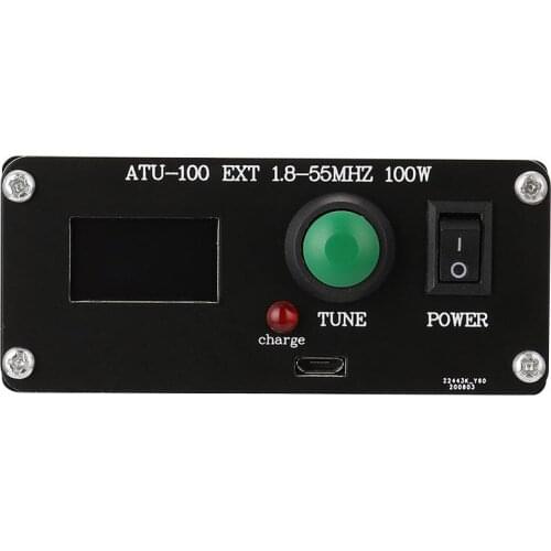 ATU-100 EXT 1.8-55MHz 100W Open Source Shortwave Automatic Antenna Tuner with Metal Housing Assembled