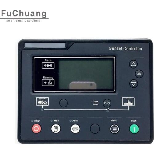 HGM6110U Genset controller ATS LCD controller for a single generator set of automation and monitoring system