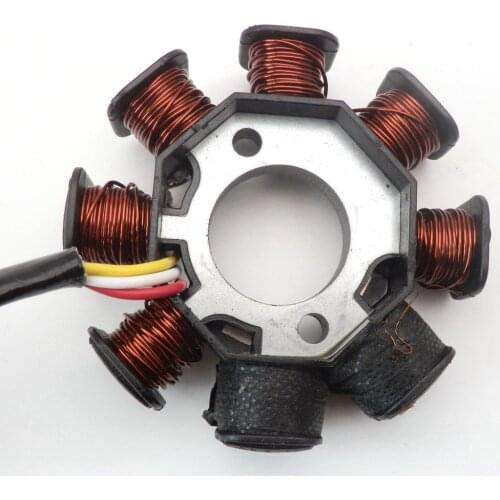 Arrival Cdi Kymco Ignition Coil New Magneto Stator 8 Coil Pick Up For Gy6 50cc 49cc Scooter Moped Go Kart